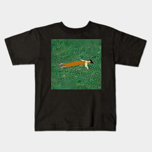 Lazy naps in the meadow Kids T-Shirt